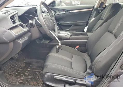 2018 Honda Civic Ex from USA, damaged, VIN JHMFC1F30JX015372